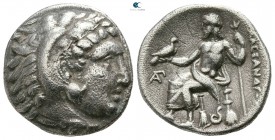 Kings of Macedon. Lampsakos. Alexander III "the Great" 336-323 BC. Struck under Philip III Arrhidaios, circa 323-317 BC. Drachm AR
