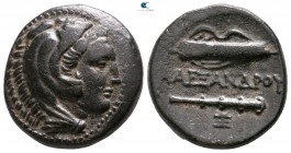 Kings of Macedon. Sardeis. Alexander III "the Great" 336-323 BC. Struck circa 334-323 BC. Bronze Æ