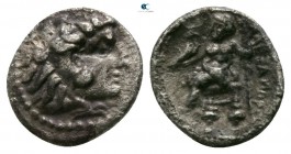 Kings of Macedon. Uncertain mint. Alexander III "the Great" 336-323 BC. Obol AR