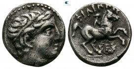 Kings of Macedon. Amphipolis. Philip II 359-336 BC. Struck circa 323/2-316/5 BC. 1/5 Tetradrachm AR