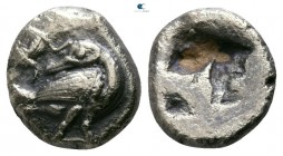 Macedon. Eion circa 500 BC. Trihemiobol AR