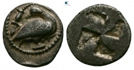 Macedon. Eion circa 480-440 BC. Trihemiobol AR