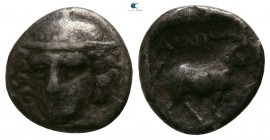 Thrace. Ainos circa 400 BC. Diobol AR