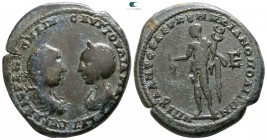 Moesia Inferior. Marcianopolis. Elagabalus and Julia Maesa AD 218-222. Pentassarion AE