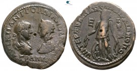 Moesia Inferior. Marcianopolis. Gordian III and Tranquillina AD 238-244.  Tertullianus, legatus consularis. Struck AD 241-244. Pentassarion AE