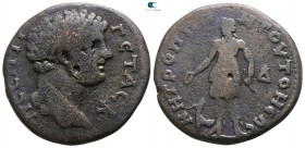 Moesia Inferior. Tomis. Geta as Caesar AD 197-209. Tetrassarion AE