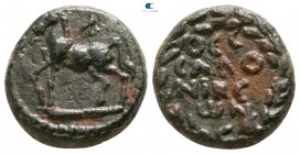 Macedon. Thessalonica. Pseudo-autonomous issue . Time of Nero to Vespasian, AD 54-79. Bronze Æ