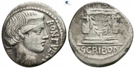 L. Scribonius Libo 62 BC. Rome. Denarius AR
