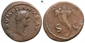 Domitian AD 81-96. Rome. Semis Æ