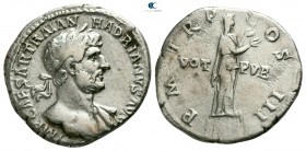 Hadrian AD 117-138. Struck circa AD 119-125. Rome. Denarius AR