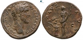 Antoninus Pius AD 138-161. Struck circa AD 140-144. Rome. As Æ
