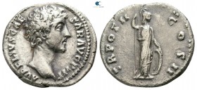 Marcus Aurelius as Caesar AD 139-161. Struck circa AD 147-148. Rome. Denarius AR