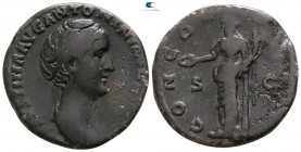 Faustina I, wife of Antoninus Pius AD 141. Rome. Sestertius Æ