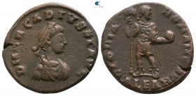 Arcadius AD 383-408. Struck 15 May AD 392 - 17 January AD 395. Alexandria. Follis Æ