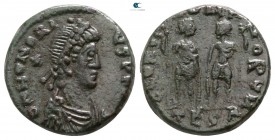 Honorius AD 393-423. Thessaloniki. Follis Æ