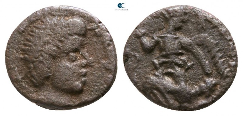 Johannes AD 423-425. Rome
Nummus Æ

8mm., 0,75g.

[D N IOHANNES P F AVG], d...
