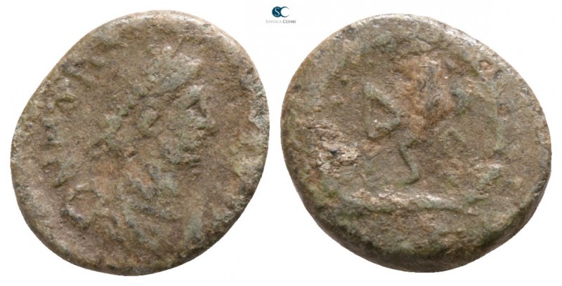 Marcian AD 450-457. Uncertain mint
Nummus Æ

10mm., 1,20g.

D N MARCIANVS P...