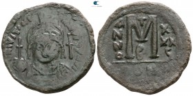 Justinian I AD 527-565. Dated RY 36=AD 562/3. Constantinople. Follis Æ