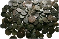 Lot of ca. 200 greek bronze coins / SOLD AS SEEN, NO RETURN!