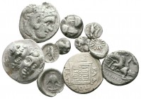 Lot of 11 greek silver coins / SOLD AS SEEN, NO RETURN!