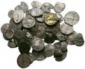 Lot of ca. 48 roman imperial silver coins / SOLD AS SEEN, NO RETURN!