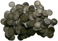 Lot of ca. 100 medieval silver coins / SOLD AS SEEN, NO RETURN!