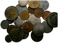 Lot of ca. 24 modern world coins/ SOLD AS SEEN, NO RETURN!