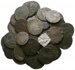 Lot of 50 mixed bronze and silver coins (mostly Italian) / SOLD AS SEEN! NO RETURN!