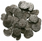 Lot of 40 silver-billon Italian medieval coins / SOLD AS SEEN! NO RETURN!