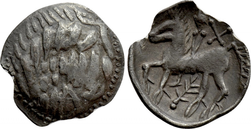 EASTERN EUROPE. Imitations of Philip II of Macedon (2nd century BC). Drachm. "Kr...