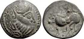 EASTERN EUROPE. Imitations of Philip II of Macedon (2nd-1st centuries BC). Tetradrachm. "Mit liegendem Achter" type