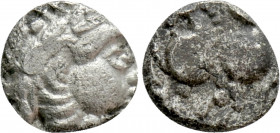 EASTERN EUROPE. Imitations of Philip II of Macedon (2nd-1st centuries BC). Obol. "Kugelwange" type