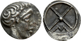 GAUL. Massalia. Hemiobol (Circa 410-380 BC)