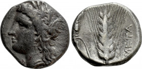LUCANIA. Metapontion. Nomos (Circa 330-290 BC)