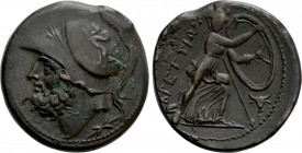 BRUTTIUM. The Brettii. Ae Double or Didrachm (Circa 208-203 BC)