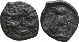 SICILY. Kamarina. Onkia (Circa 420-405 BC)