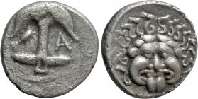 THRACE. Apollonia Pontika. Drachm (Late 5th-4th centuries BC)