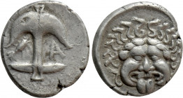 THRACE. Apollonia Pontika. Drachm (Late 5th-4th centuries BC)