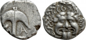 THRACE. Apollonia Pontika. Drachm (Late 5th-4th centuries BC)