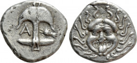 THRACE. Apollonia Pontika. Drachm (Late 5th-4th centuries BC)