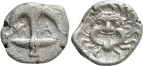 THRACE. Apollonia Pontika. Drachm (Late 5th-4th centuries BC)