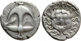 THRACE. Apollonia Pontika. Drachm (Late 5th-4th centuries BC)