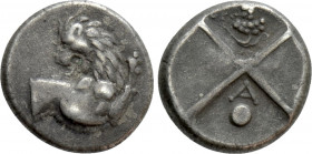 THRACE. Chersonesos. Hemidrachm (Circa 386-338 BC)