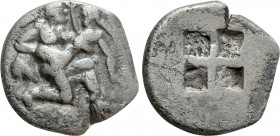 THRACE. Thasos. 1/3 Stater or Drachm (Circa 500-480 BC)