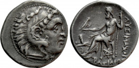 KINGS OF THRACE (Macedonian). Lysimachos (305-281 BC). Drachm. Kolophon. In the name of Alexander III of Macedon