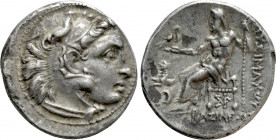 KINGS OF THRACE (Macedonian). Lysimachos (305-281 BC). Drachm. Kolophon