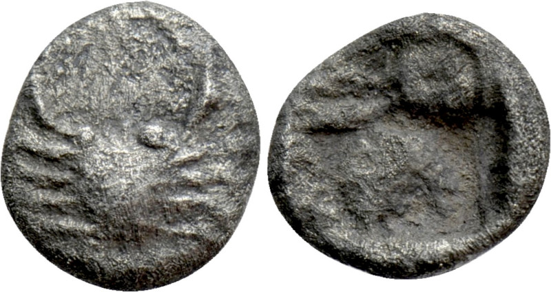 THRACO-MACEDONIAN REGION. Eion. Hemiobol? (Circa 530-510 BC). 

Obv: Crab.
Re...