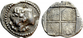 MACEDON. Akanthos. Tetrobol (Circa 430-390 BC)