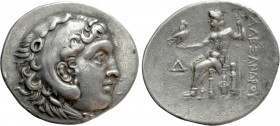 KINGS OF MACEDON. Alexander III 'the Great' (336-323 BC). Tetradrachm. Phaselis. Dated CY 4 (215/4 BC)