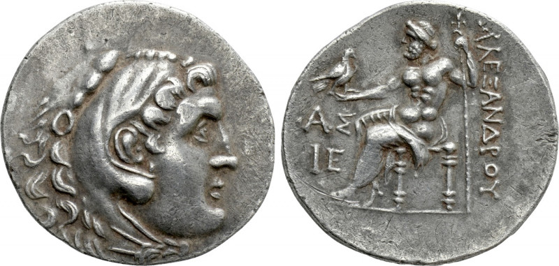 KINGS OF MACEDON. Alexander III 'the Great' (336-323 BC). Tetradrachm. Aspendos....